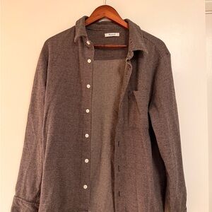 Madewell Brown Casual Button Down Shirt